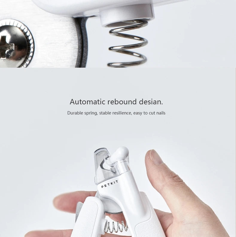 LED Light Pet Nail Clipper Scissors Trimmer Grooming Tool